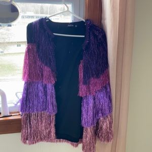 nasty gal jacket size 6 worn once